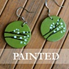Hand Painted Wooden Jewelry