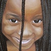 "Garden Child" (detail view)