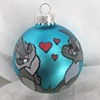 Love Rabbits Ornament