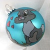 Love Rabbits Ornament