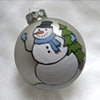 Simple Snowman with Tree Ornament
