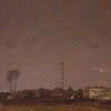 Moonrise through the Clouds/ Lincoln Place