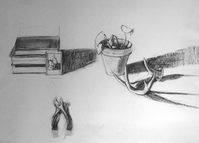 Still Life (with Family Iconography)