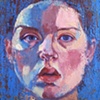 Self Portrait with Blue Face