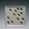 Party time plate, diagonal
