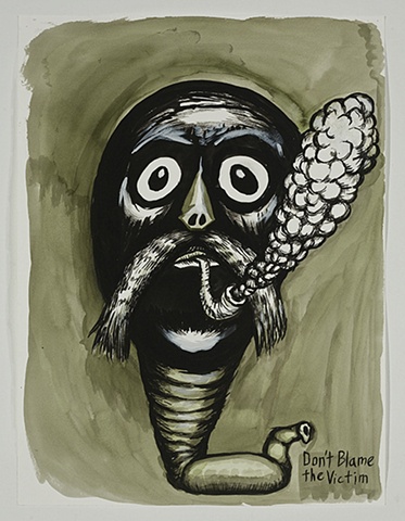 Charles Irvin drawing / Works on paper