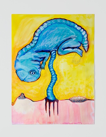 Charles Irvin drawing / Works on paper