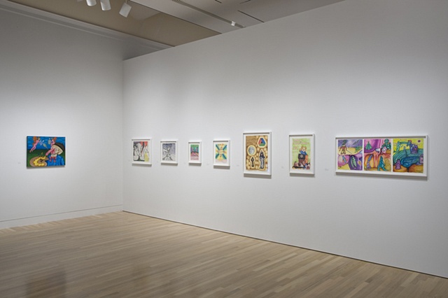 Nine Lives: Charles Irvin. Exhibition at the Hammer Museum, Los Angeles, 2009; photo by Joshua White