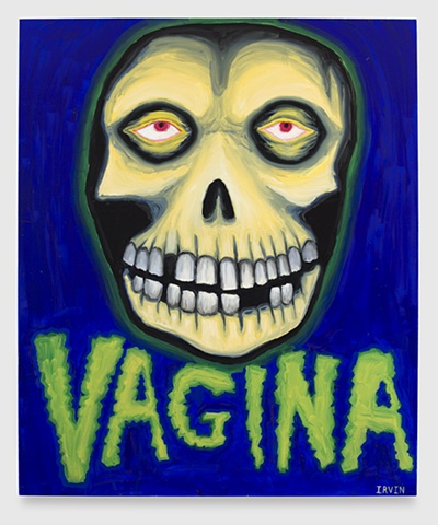 Misfits Vagina, 40x48, oil on canvas