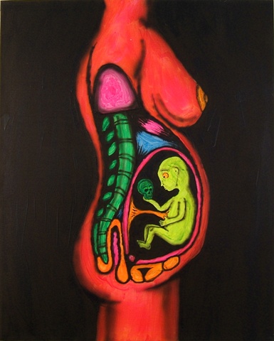 Black Light Painting