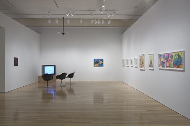 Nine Lives: Charles Irvin. Exhibition at the Hammer Museum, Los Angeles, 2009; photo by Joshua White