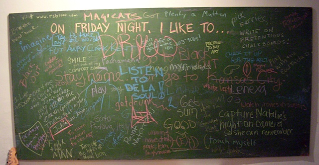 ON FRIDAY NIGHTS I LIKE TO...