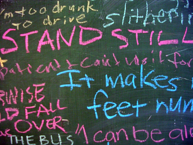 I LIKE TO WALK BECAUSE...DETAIL #2