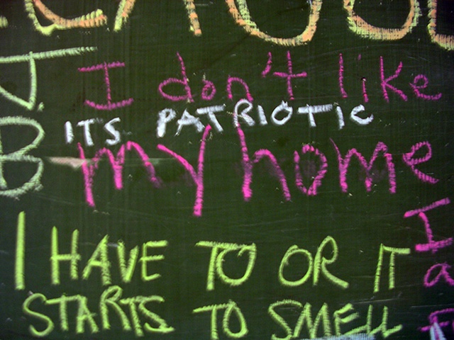 I THROW THINGS OUT BECAUSE...DETAIL #1