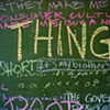 I THROW OUT THINGS BECAUSE...DETAIL