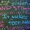 I LIKE TO WALK BECAUSE...DETAIL #2