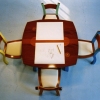 Kid's Drawing Table with Chairs