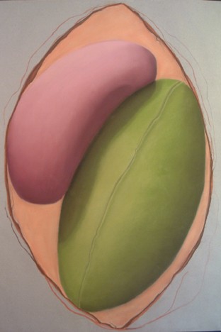 Pink & Green with Seam