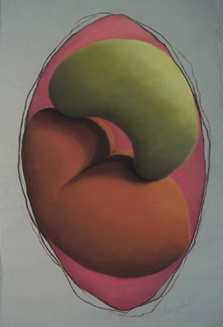 Brown with Green on Top
