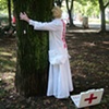 Illusion Dress 3
"Healing"

4 hour Durational performance in Park Tabor 9th October 2011

photo by Erna Ostanek