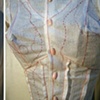 Four Breasted Blouse
sewn with veins & fake nails as buttons