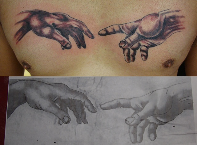 creation_of_man_by_rose_miramar_tattoo