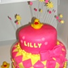 Baby Girl Ducky Cake
