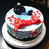 Baby Whale with Bow