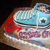 Relay for Life "Graffiti" themed cake