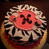 Initial Zebra Cake