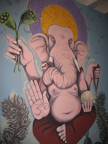 Yoga SPOT mural