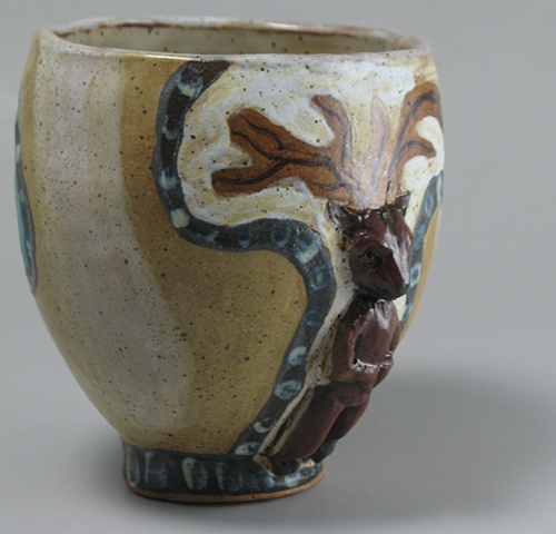 Eagle/deer boy cup