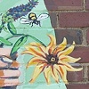 Ashtanga Club mural detail