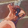 Ashtanga Club mural detail
