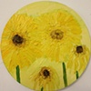 Round Yellow Flowers