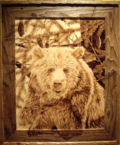 *BEAR IN THE WINDOW*