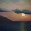 Sunset off Borneo