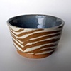 Zebra Striped Bowl