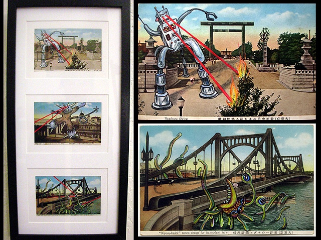 Attack! Attack! [3 postcard set]