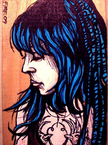 Blue Dreads