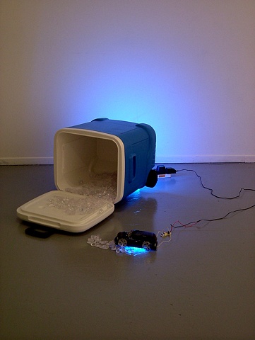 'Customised Cooler with Fake Ice and Customised BMW X3 (For Li'l Kim)'