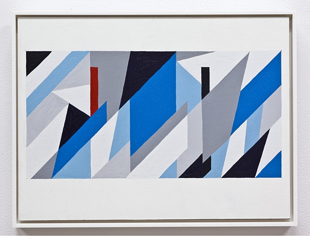 Peter Saville�s OMD �Dazzle Ships� (1983) Album Cover, Redesigned For The CD Release Of The Album (1992), Taken From the CD Cover, And Enlarged To Fit This Support In The Same Manner As Other Works In This Series