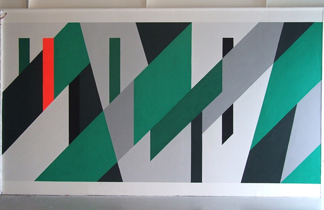 Peter Saville�s OMD �Dazzle Ships� (1983) Album Cover, Taken from the Album Itself, Enlarged to Fit This Big Wall