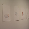 installation view: 'Wouldn't It Be (Ice, Ice)' showing 'Polar Fuck' drawings