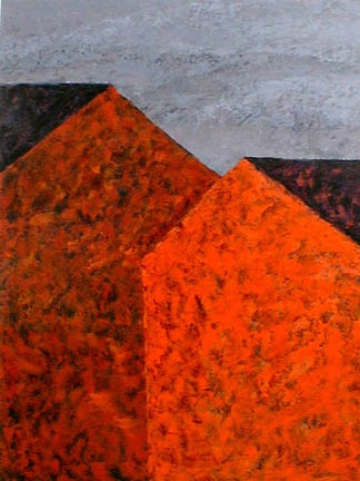 red houses