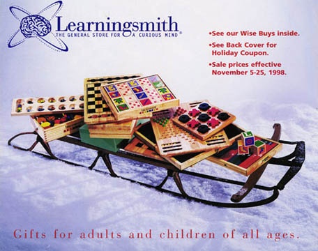 Learningsmith 
Catalog Cover Shot