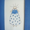 blue girl with hearts

