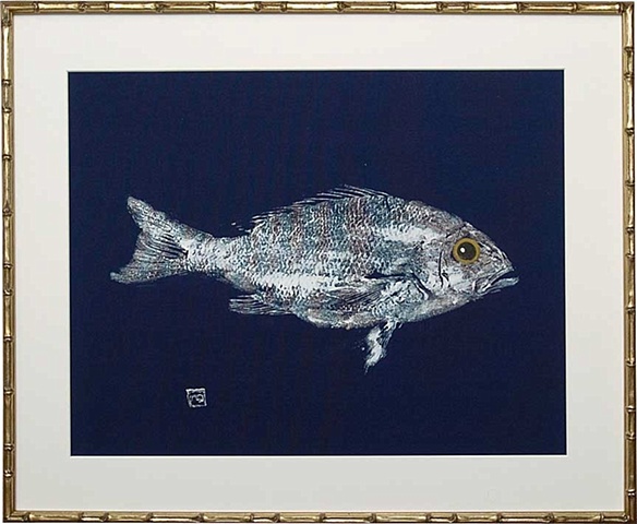 Navy Single/Canvas
