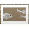 Taupe Snapper School/canvas