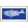 Cobalt Striper / canvas